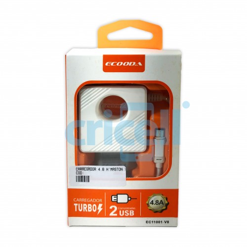 Carregador Micro Usb - Ecooda 4.8A 