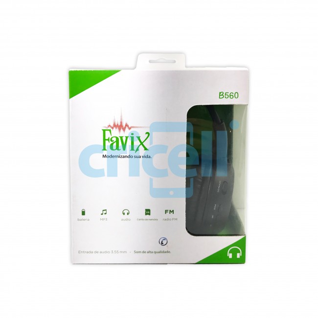 Fone Bluetooth Sem Fio - Favix 